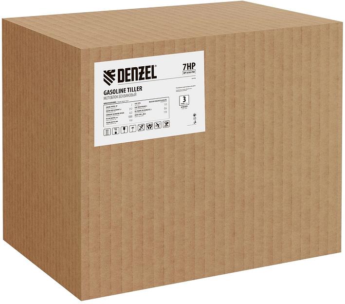 Мотоблок Denzel DPT-670S-PRO бензиновый 7л.с. (56446) фото 9