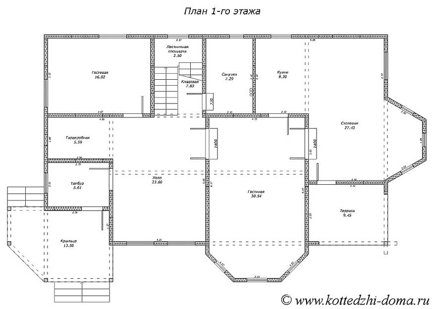 Коттедж 294,2 м² под заказ фото 4