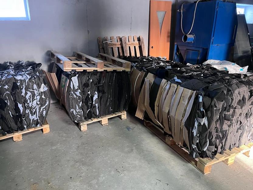 Вторсырьё войлок в тюках фото 3