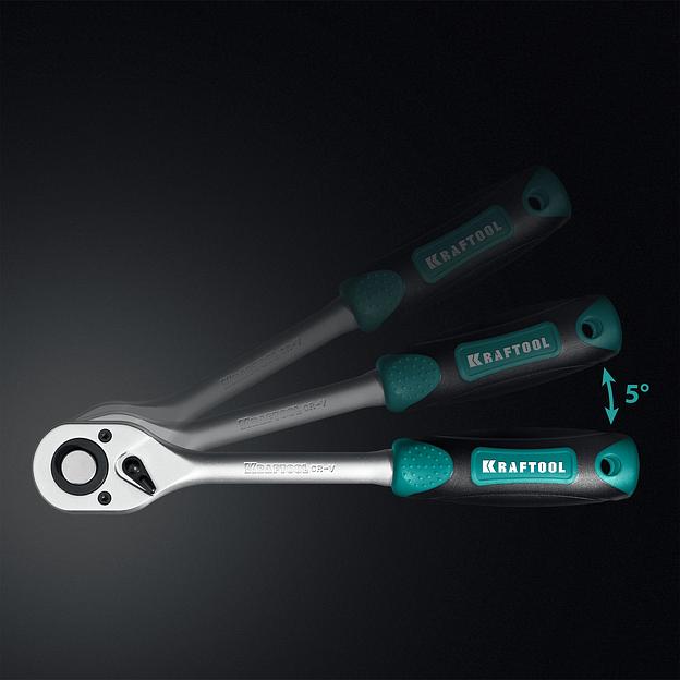 KRAFTOOL X-Drive 94, 94 предм., (1/2″+1/4″), универсальный набор инструмента (27883-H95) фото 8