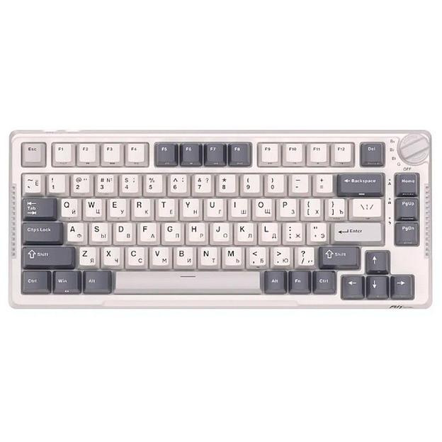 Клавиатура Royal Kludge RK-H81 White Night USB/2.4 GHz/Bluetоoth, RGB, Hot Swap, Brown switch фото 9