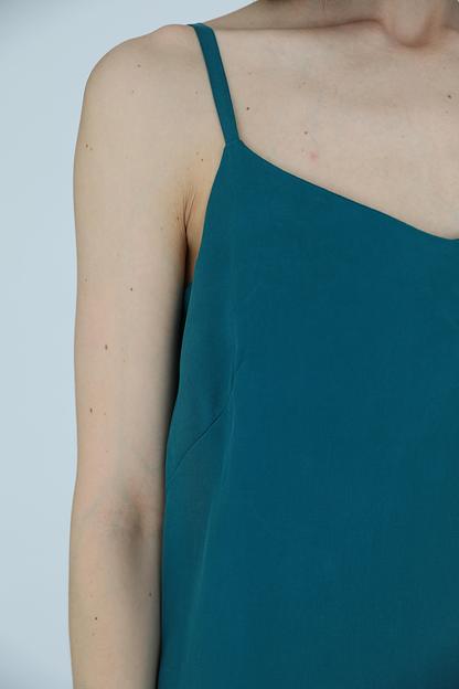 Платье в бельевом стиле, Морская волна, опт фото 3