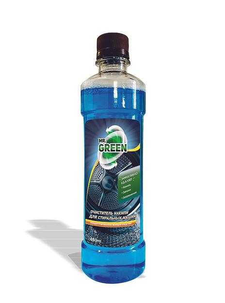 Средство от накипи для стиральных машин Mr.Green 0,48 л фото 1