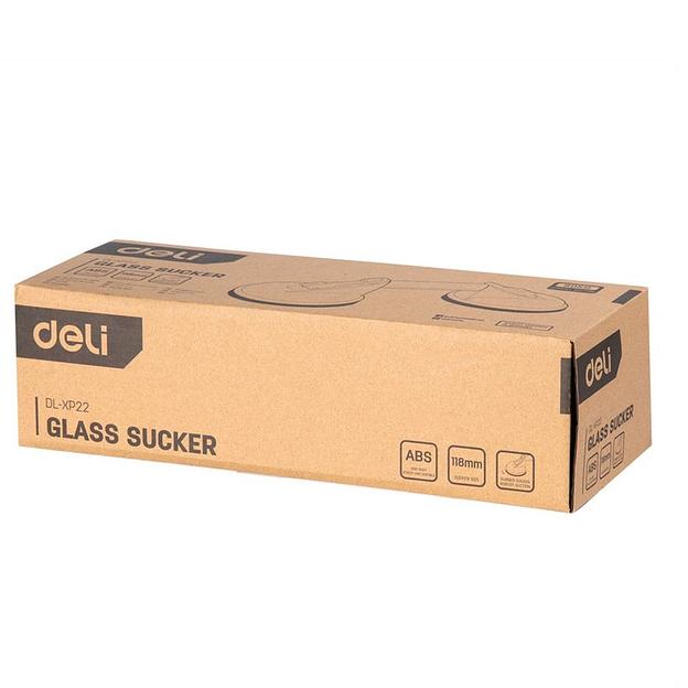 Присоски Deli Присоска для стекла (стеклодомкрат) двойная Deli DL-XP22 2*118мм, грузоподъемность 80кг фото 3