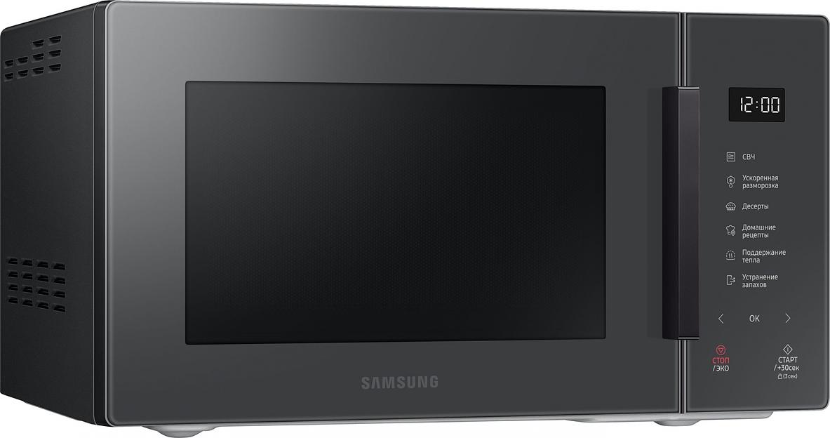 Микроволновая Печь Samsung MS23T5018AC/BW 23л. 800Вт антрацит фото 2