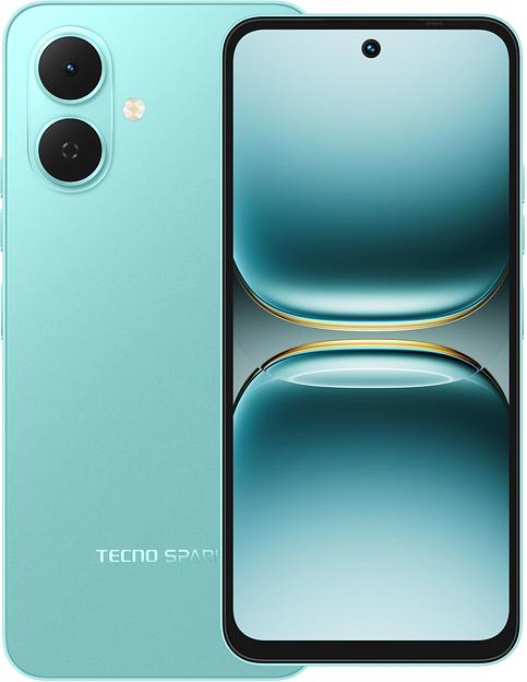 Смартфон Tecno Spark 40C 128Gb 8Gb черный моноблок 3G 4G 6.67" 720x1600 Android 14 48Mpix 802.11 a/b/g/n/ac NFC GPS GSM900/1800 Protect фото 1
