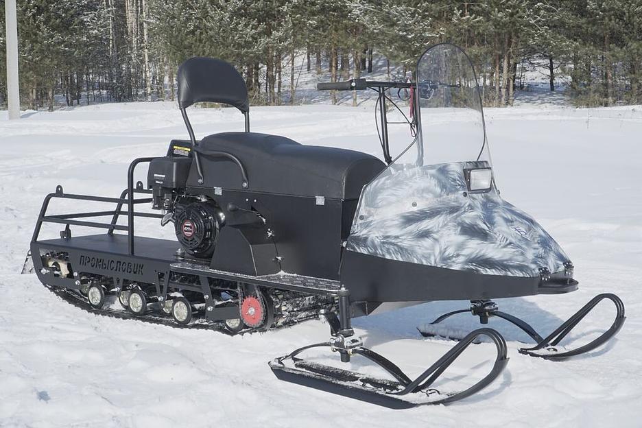 Снегоход Бурлак Егерь Центро L 15 л.с., 2970*1100*1300 мм. подвеска: катковая фото 3