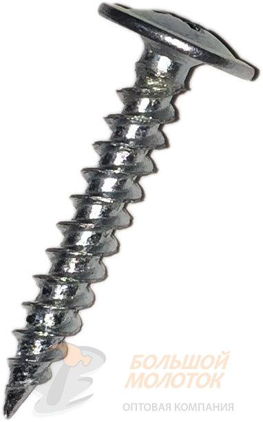 Саморез полусф. с прессшайб. МЦП острый 4,2*25 цинк 200 шт /32 фото 1