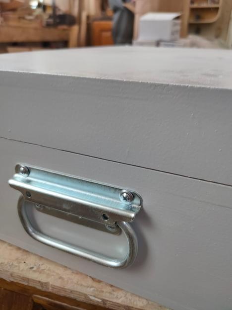 Деревянные запирающиеся ящики (ЗИП) любого размера, с окрашиванием на заказ, опт фото 2