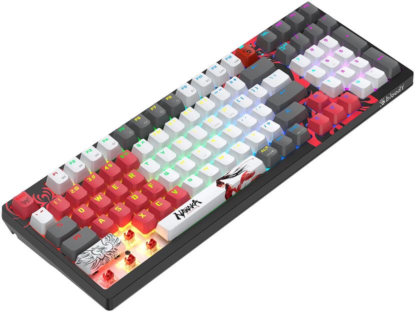 Клавиатура A4Tech Bloody WS98 Naraka механическая черный/красный USB for gamer LED (WS98) фото 4