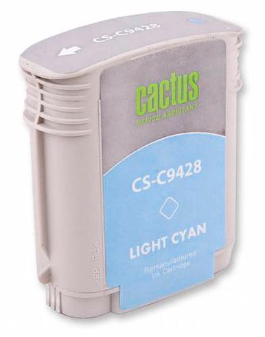 Картридж струйный Cactus CS-C9428 №85 светло-голубой (72мл) для HP DJ 30/130 фото 2