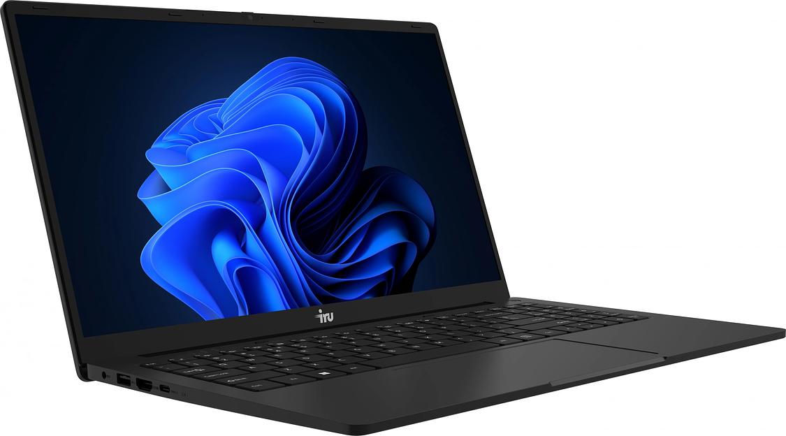 Ноутбук IRU Strato 15ALI Core i5 1235U 16Gb SSD512Gb Intel Iris Xe graphics 15.6" IPS FHD (1920x1080) Free DOS black 6000mAh (2058947) фото 2