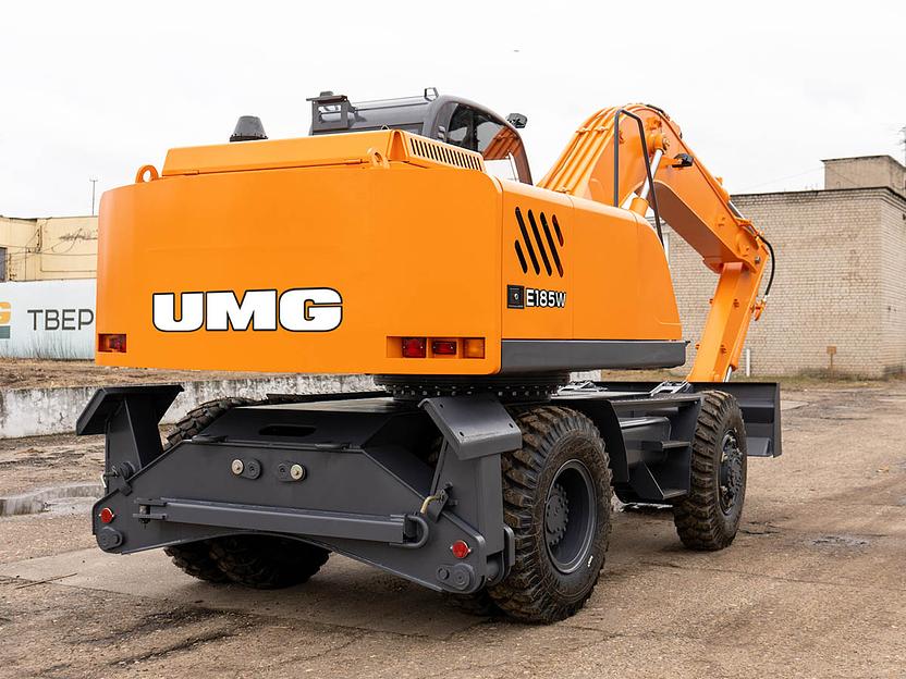 Колесный экскаватор E185W фото 5