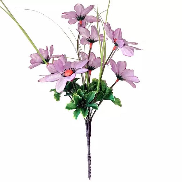 Букет с георгинами 8 голов 32см 356-316 фото 1