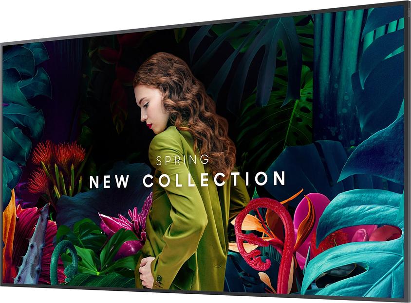 Панель Samsung 75" QB75C черный VA LED 8ms 16:9 HDMI M/M матовая 350cd 178гр/178гр 3840x1920 4K USB 38.3кг фото 2