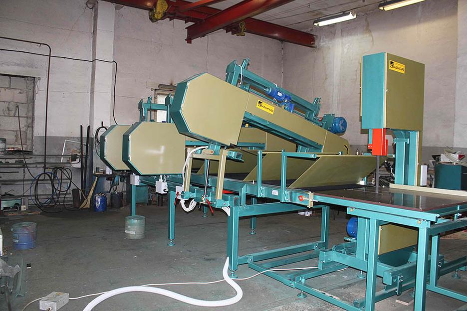 Станок для резки минеральной ваты «Авангард-ЛП-80-2Д-1200» фото 1