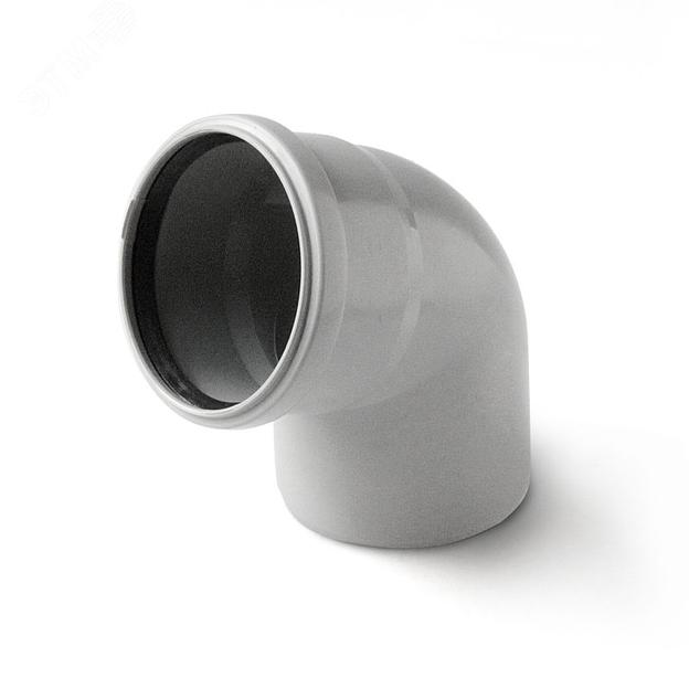 Отвод (полипропилен) 110x87,5град. фото 1