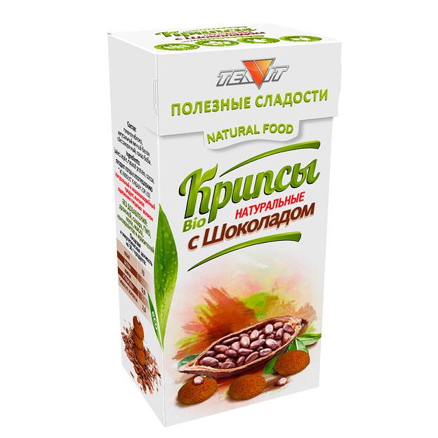 Крипсы натуральные с Шоколадом ОПТ фото 1