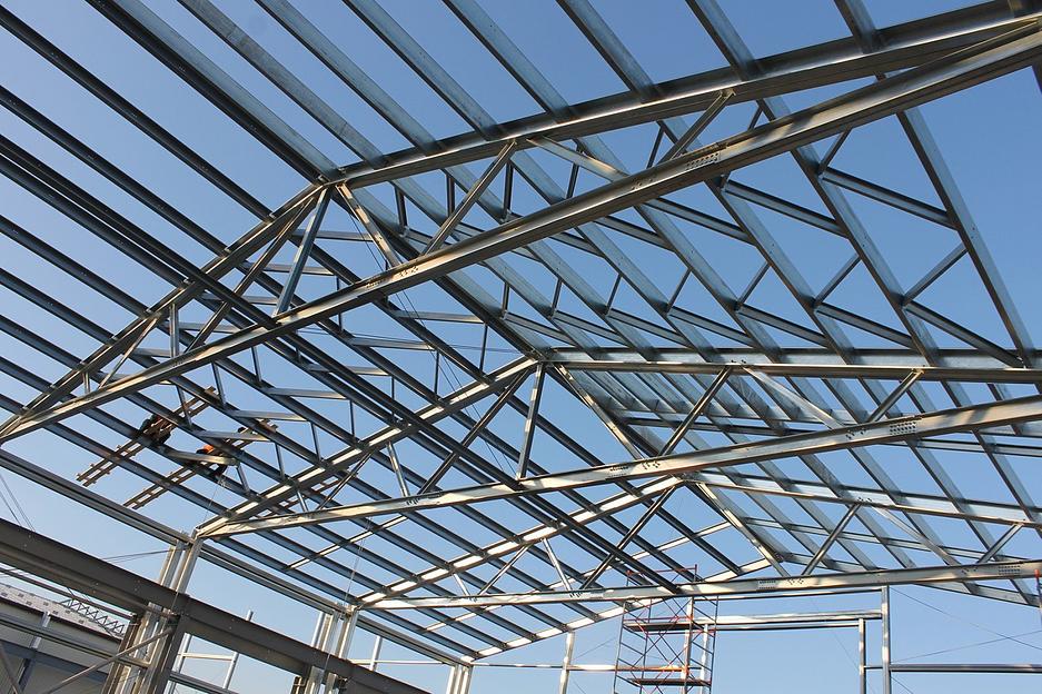 Металлические стропильные фермы фото 2