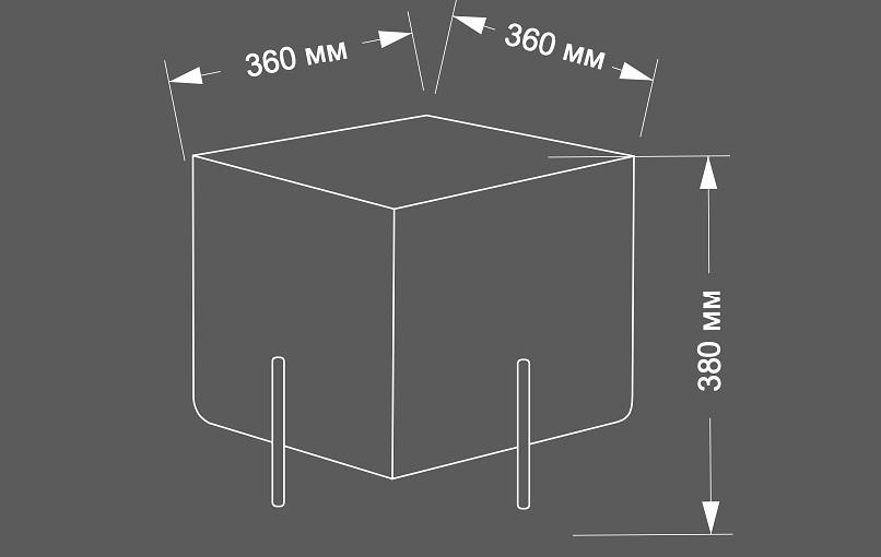 Пуф « Busco» 380 ОПТ фото 2