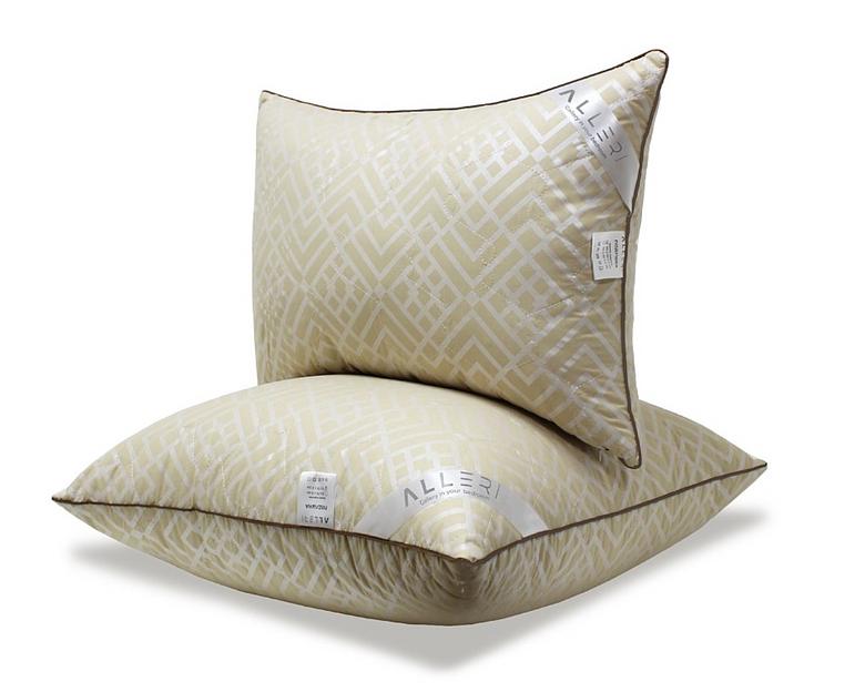 Подушка «Верблюжья шерсть» тик двухкамерная 50×70 ОПТ фото 2