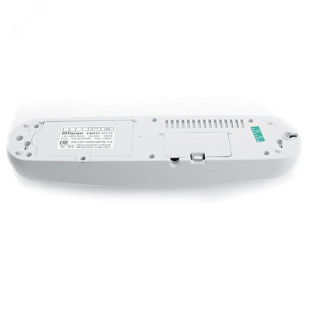 Светильник аварийный светодиодный LEDх30 3ч универсальный с наклейкой ВЫХОД фото 2