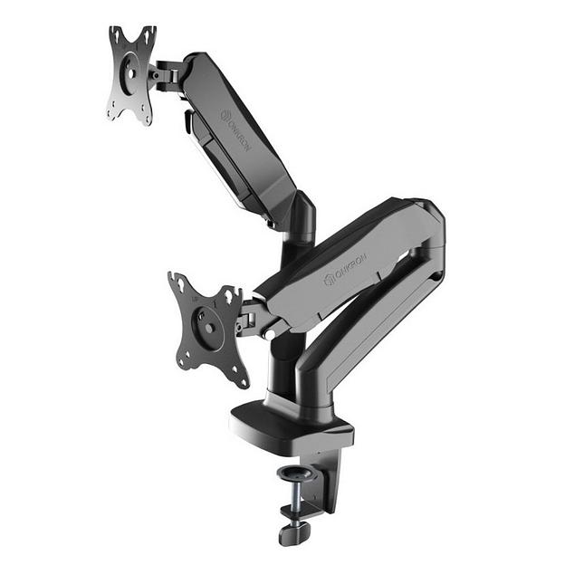 Кронштейн для мониторов Onkron G160 черный 13"-27" макс.16кг настольный поворот и наклон верт.перемещ. фото 1