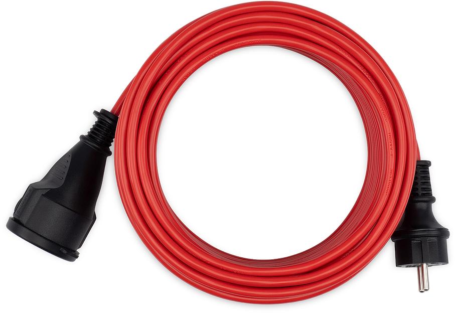 Удлинитель силовой Starwind ST-PS1.20/R-16 3x1.0кв.мм 1розет. 20м ПВС 16A без катушки красный фото 5