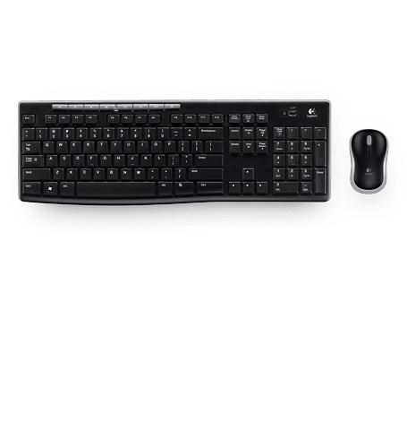 Комплект беспроводной Logitech MK270 (клавиатура+мышь) ЛАТИНИЦА (арт. 920-003381, M/N: MR0085 / Y-R0042 / C-U0010) фото 2