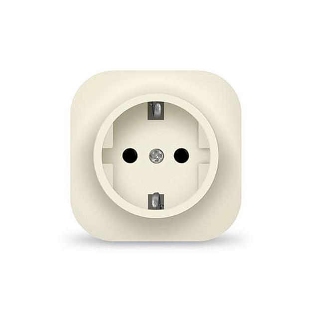 Розетка 1-м ОП 16А IP20 с заземл. сл. кость IONICH 1433 фото 1