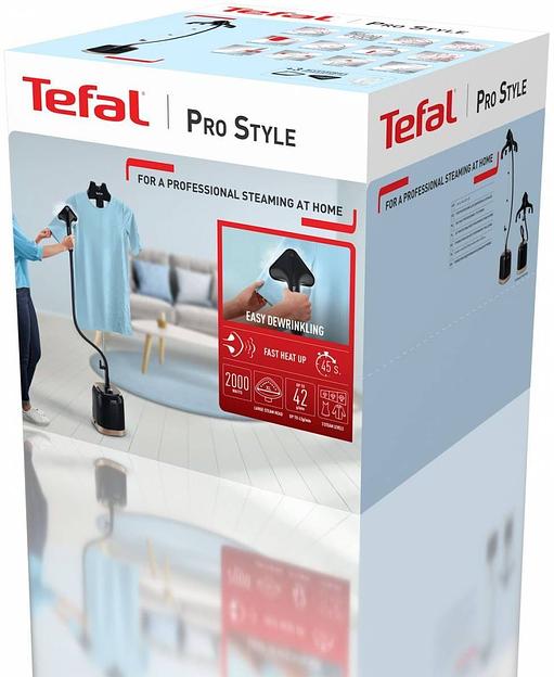 Отпариватель напольный Tefal IT3470E1 1500Вт черный фото 2