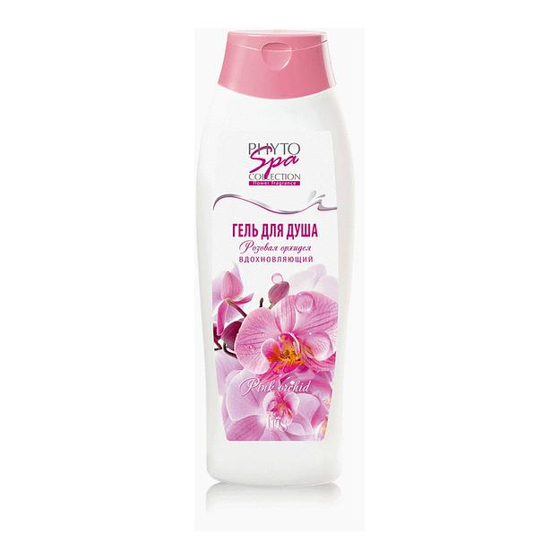 Iris cosmetic phyto spa collection flower fragrance гель для душа розовая орхидея 400мл фл фото 1