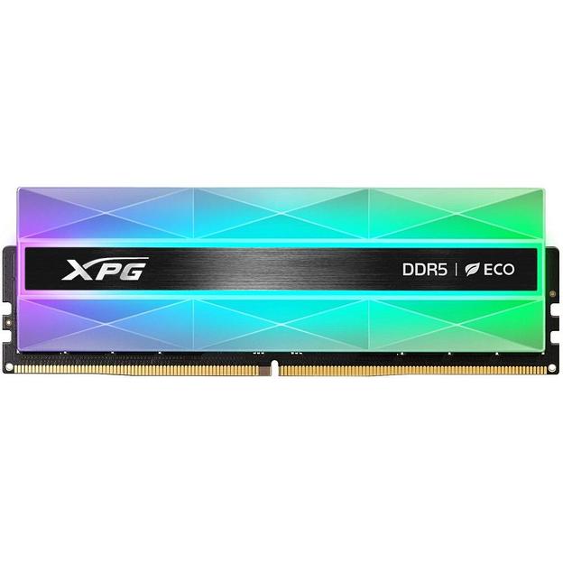 Модуль памяти DIMM DDR5-6000 32GB (16GBx2) RGB AX5U6000C3016G-DCLANRSG A-DATA фото 2