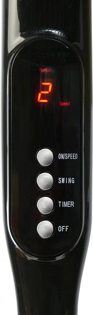 Вентилятор напольный Centek CT-5026 65Вт скоростей:4 ПДУ черный фото 3