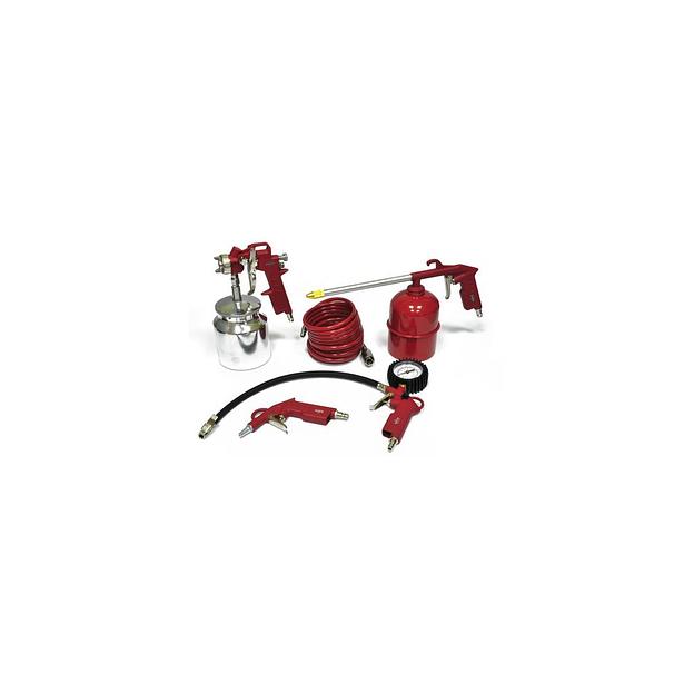 Набор пневмоинструментов Elitech 0704.012100, 5 предметов фото 1