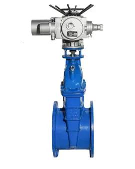 Задвижки с обрезиненным клином, c невыдвижным шпинделем, с электроприводом Z945X-16Q (Ру-16), Ду 50 мм фото 1