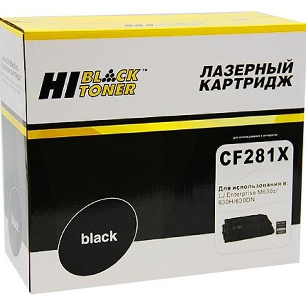 Hi-Black CF281X Картридж для HP LJ Enterprise M630z/630H/630DN, 25К фото 1