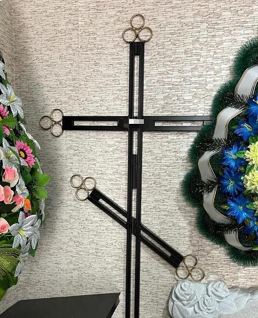 Крест Тассервис металлический фото 3