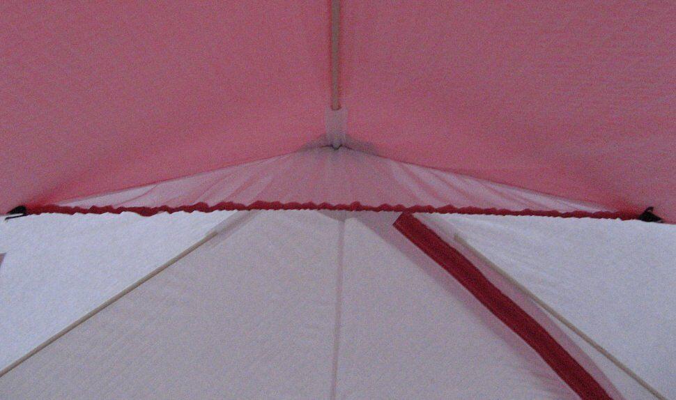 Палатка Медведь куб 4, 215х215х200 см. фото 9