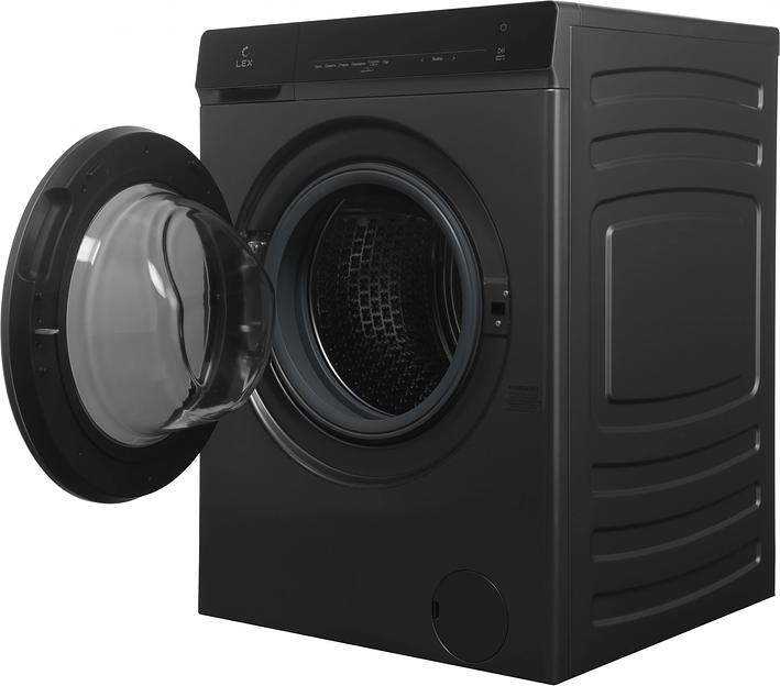 Стиральная машина Lex LWM12014GrIThD класс: A+++ загр.фронтальная макс.:12кг серый инвертер фото 3