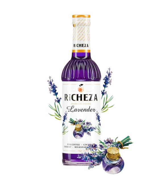 Сироп "Richeza" лаванда 0,33л фото 1