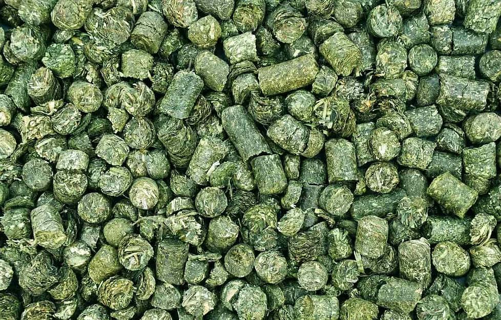 Гранулированное сено (злаки, люцерна) фото 1