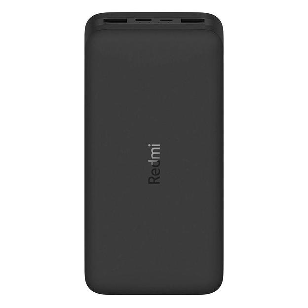 Мобильный аккумулятор Xiaomi Redmi Power Bank PB200LZM Li-Pol 20000mAh 2.4A+2.4A черный 2xUSB фото 1