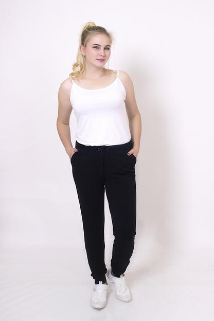 Брюки женские спортивные, чёрные, 6097-3, опт фото 1