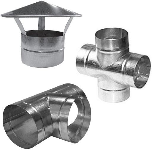 Фасонные части для круглых воздуховодов фото 2