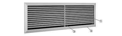 Решетка вентиляционная линейная алюминиевая RLG-М 450*150 (РЛГ-М) фото 9