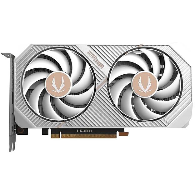 Видеокарта Zotac RTX5060 TWIN EDGE OC WHITE ED 8GB GDDR7 128bit 3xDP HDMI 2FAN MEDIUM PACK фото 2