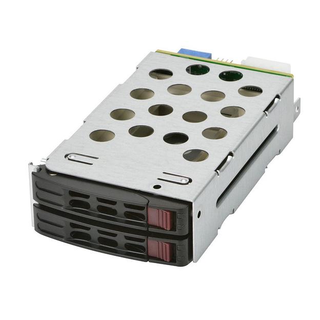 Переходник для установки 2х2.5" NVMe SuperMicro MCP-220-00160-0N фото 1