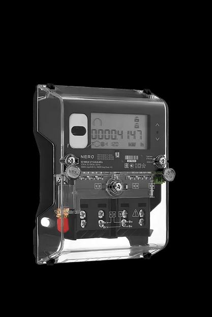 Однофазный счетчик SM 206 RS-485 с двумя каналами измерения «NERO» ОПТ фото 1