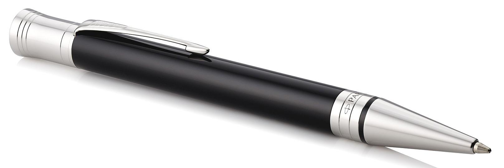 Ручка шариков. Parker Duofold K74 (CW1931390) Black CT M черн. черн. подар.кор. фото 2